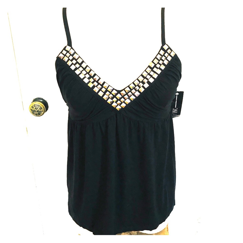 I.N.C. Studded Tank Top